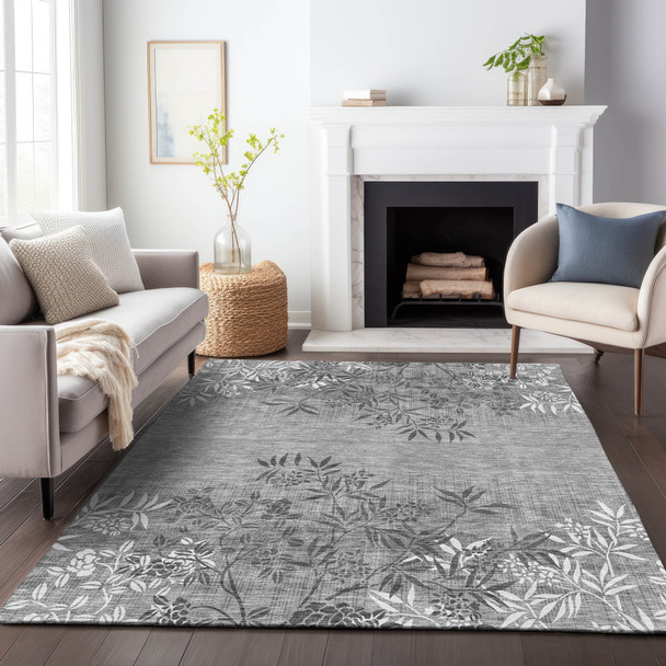 Addison Mayfield AMF673 Pewter Rug