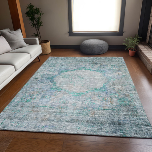 Addison Mayfield AMF675 Teal Rug