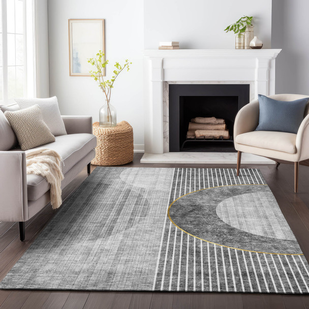Addison Mayfield AMF676 Charcoal Rug