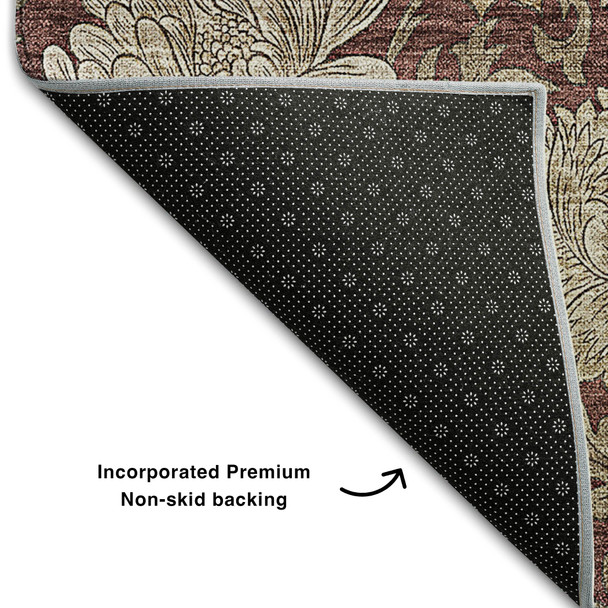 Addison Mayfield AMF677 Merlot Rug