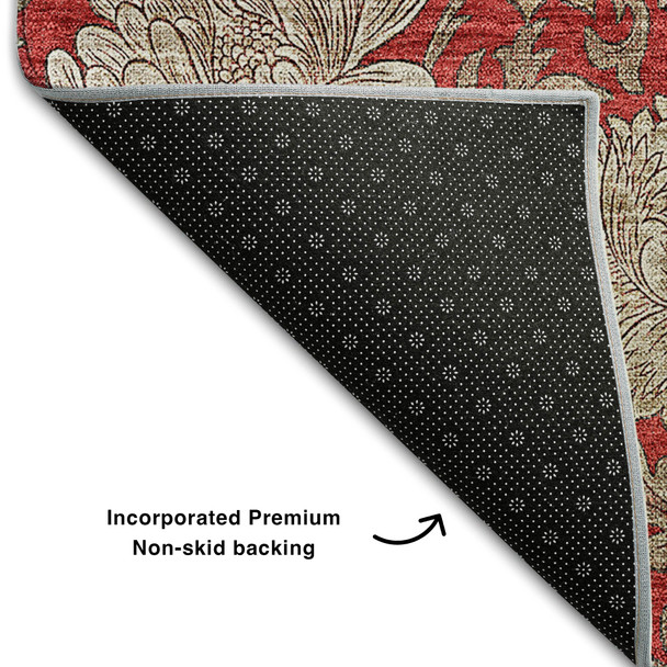 Addison Mayfield AMF677 Red Rug