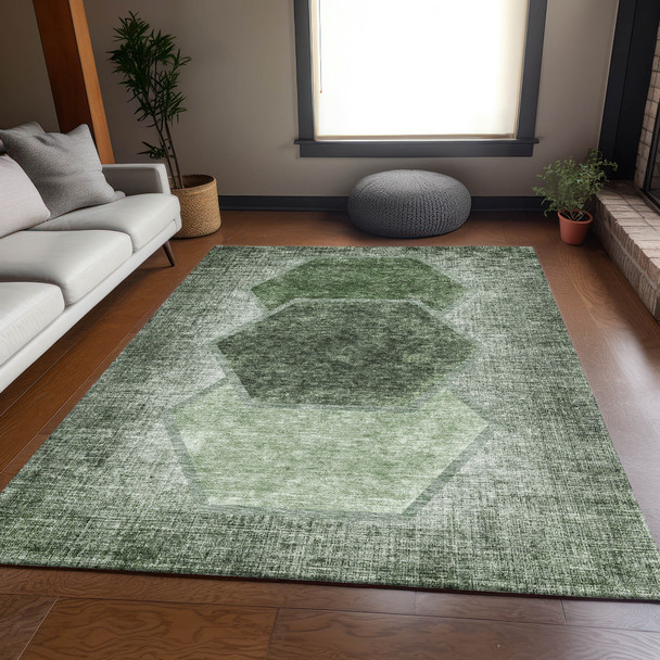 Addison Mayfield AMF679 Olive Rug