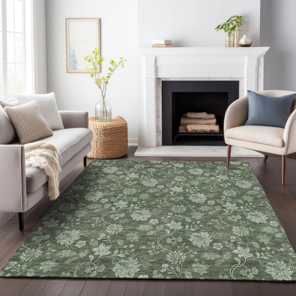 Addison Mayfield AMF680 Olive Rug