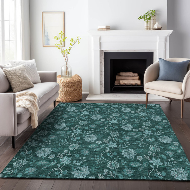 Addison Mayfield AMF680 Teal Rug