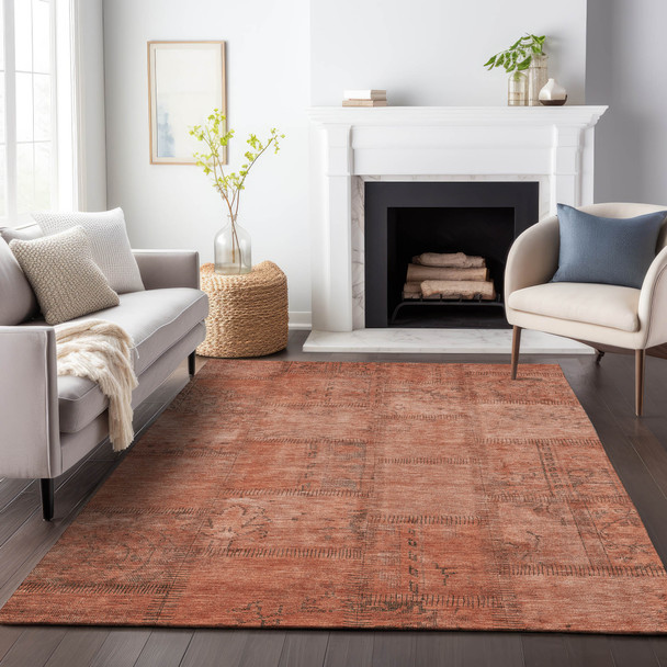 Addison Mayfield AMF685 Salmon Rug