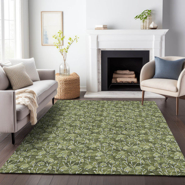 Addison Mayfield AMF692 Olive Rug
