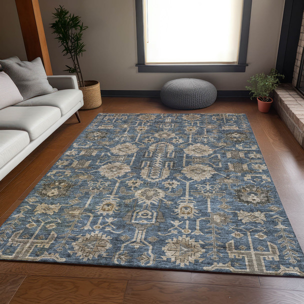 Addison Mayfield AMF697 Navy Rug