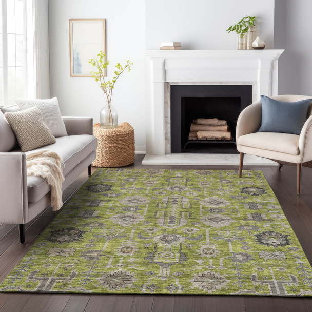 Addison Mayfield AMF697 Olive Rug