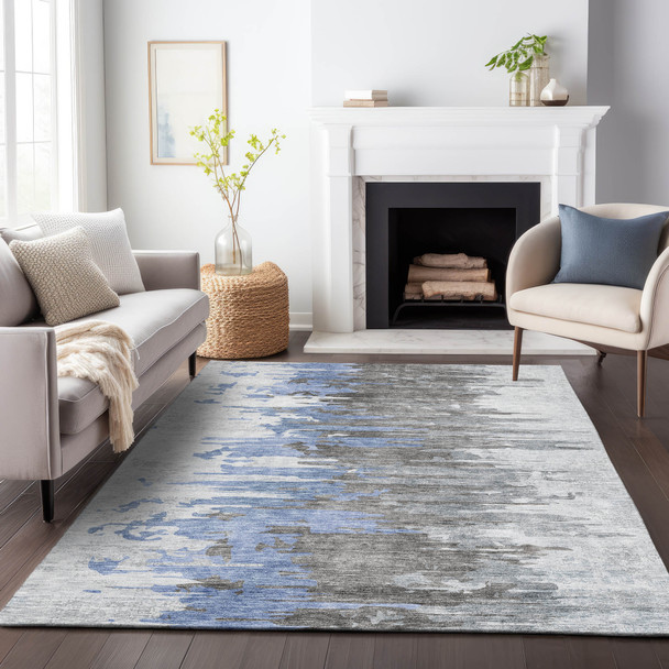 Addison Mayfield AMF704 Blue Rug