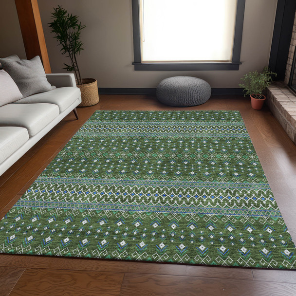 Addison Mayfield AMF708 Olive Rug