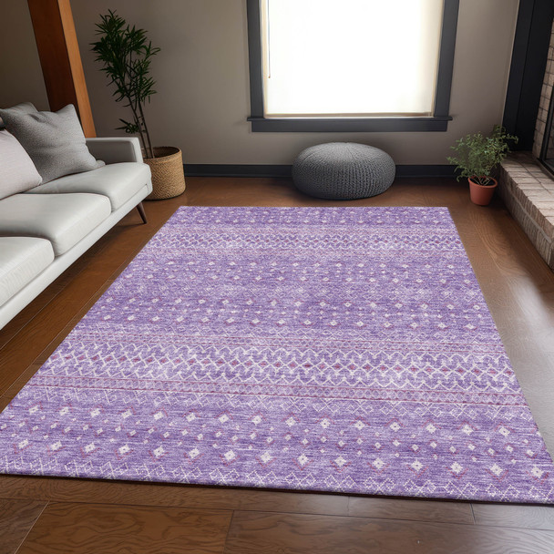Addison Mayfield AMF709 Lavender Rug