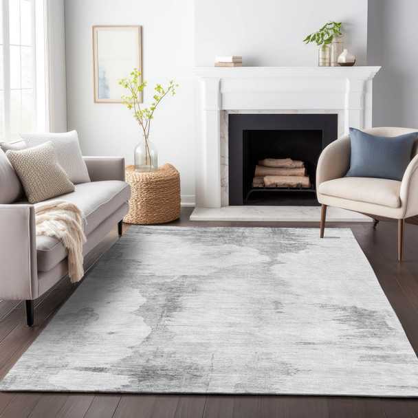 Addison Mayfield AMF710 Silver Rug