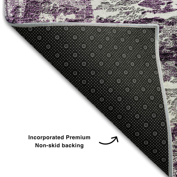 Addison Mayfield AMF718 Eggplant Rug