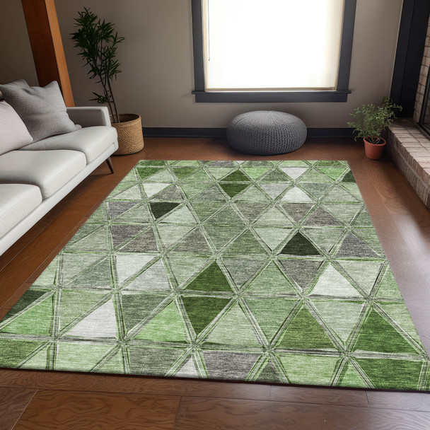 Addison Mayfield AMF722 Aloe Rug