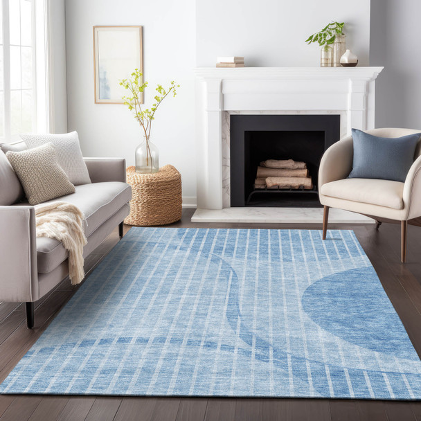 Addison Mayfield AMF723 Blue Rug