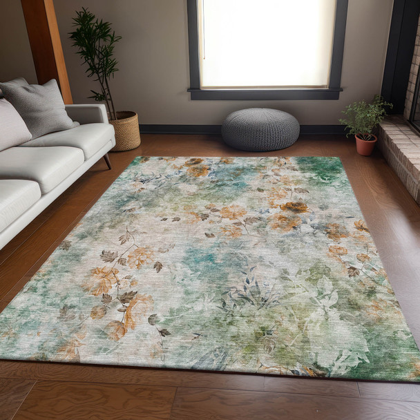 Addison Mayfield AMF724 Teal Rug