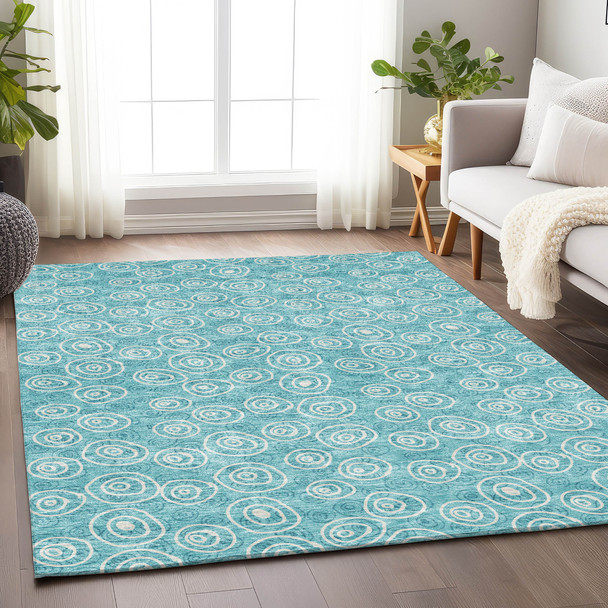 Addison Mayfield AMF728 Teal Rug