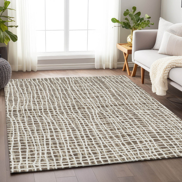 Addison Mayfield AMF729 Brown Rug