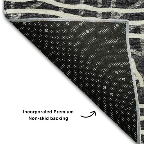 Addison Mayfield AMF730 Black Rug