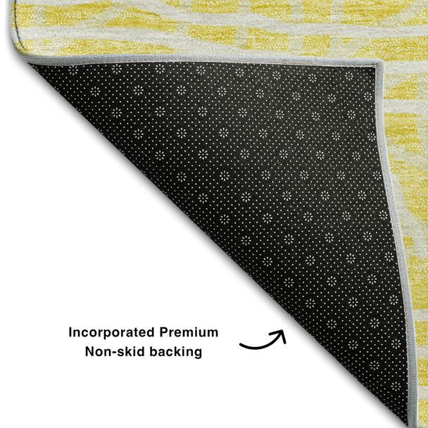 Addison Mayfield AMF730 Yellow Rug
