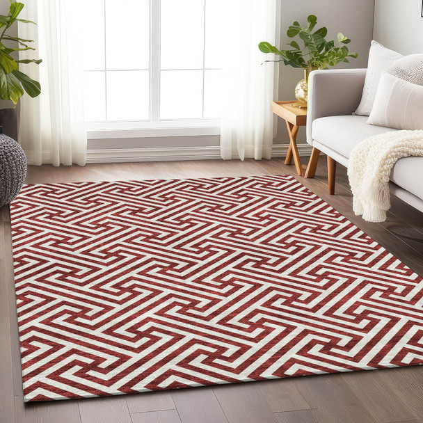 Addison Mayfield AMF731 Merlot Rug