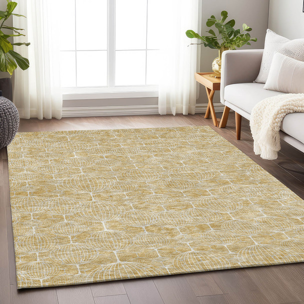 Addison Mayfield AMF732 Gold Rug