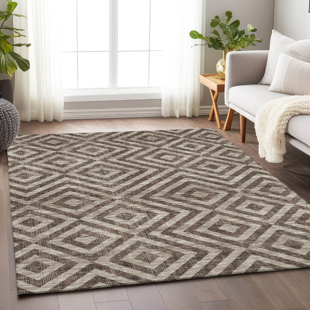 Addison Mayfield AMF733 Brown Rug