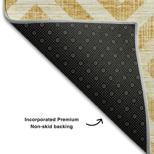 Addison Mayfield AMF733 Gold Rug
