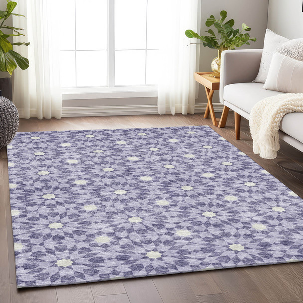 Addison Mayfield AMF734 Lilac Rug