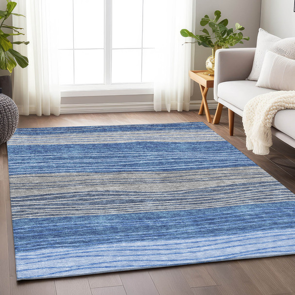 Addison Mayfield AMF735 Blue Rug