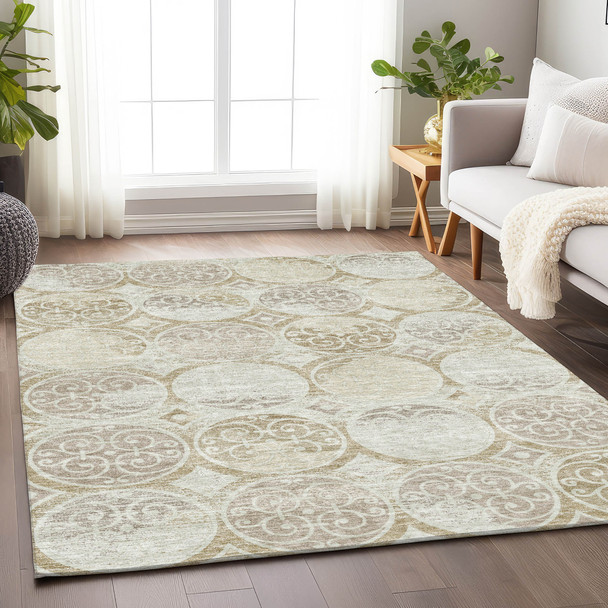 Addison Mayfield AMF738 Ivory Rug