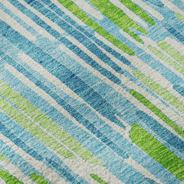 Addison Mayfield AMF739 Aqua Rug