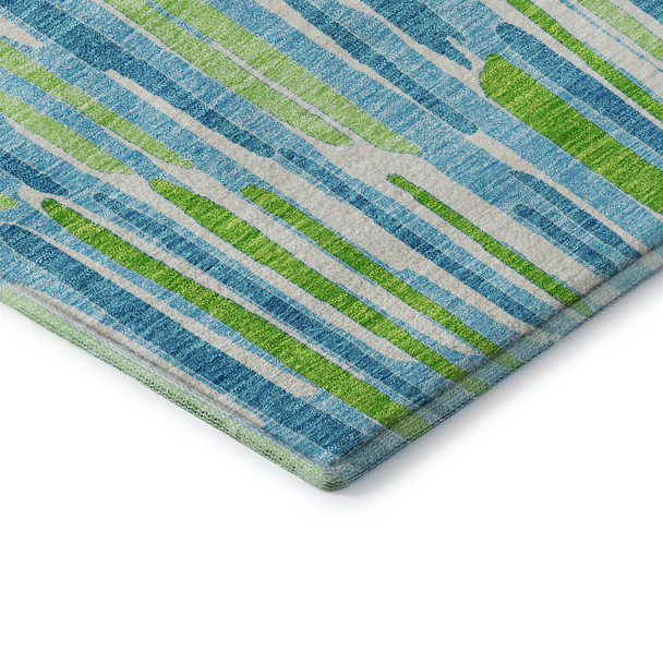 Addison Mayfield AMF739 Aqua Rug
