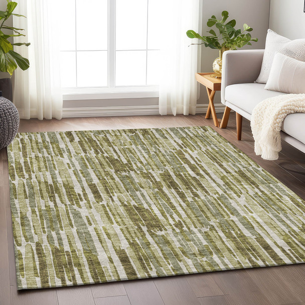 Addison Mayfield AMF739 Olive Rug