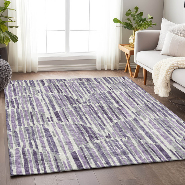 Addison Mayfield AMF739 Purple Rug
