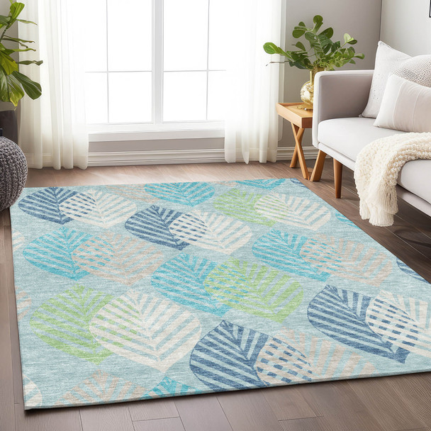 Addison Mayfield AMF744 Teal Rug