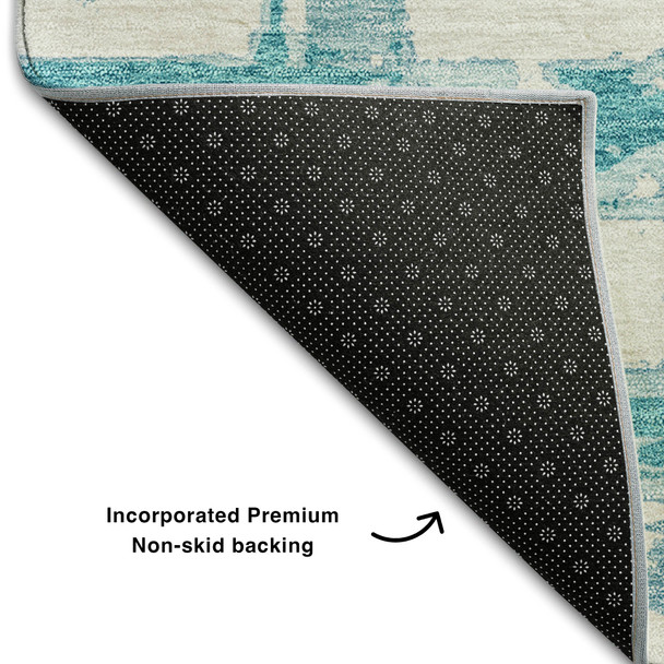 Addison Mayfield AMF745 Teal Rug