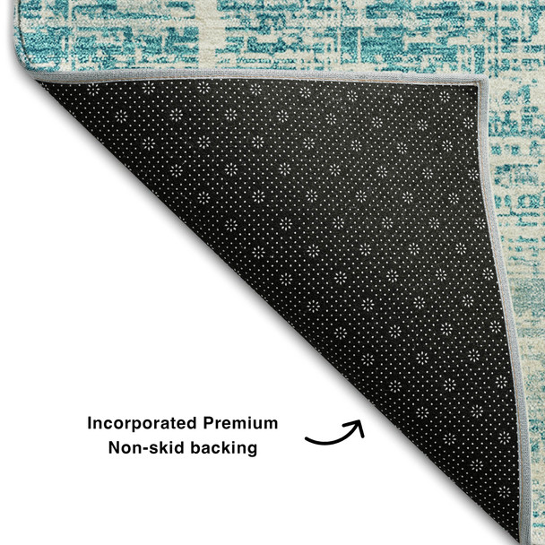 Addison Mayfield AMF747 Teal Rug