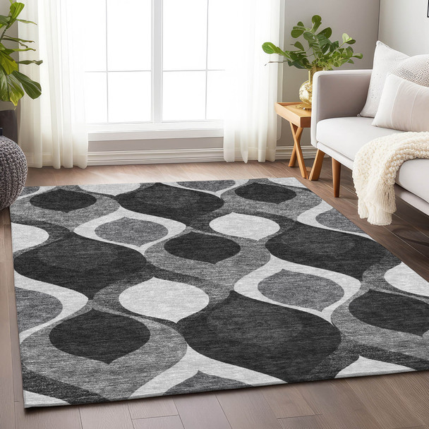 Addison Mayfield AMF749 Black Rug