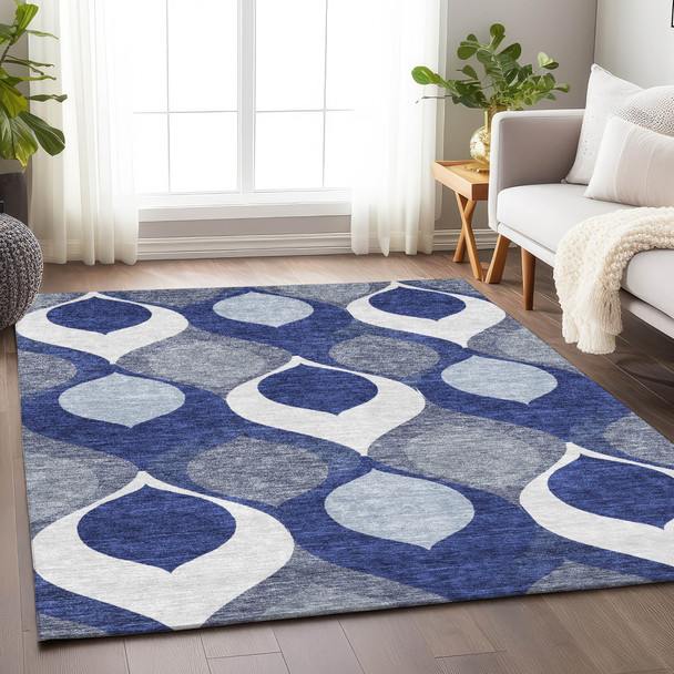 Addison Mayfield AMF749 Navy Rug