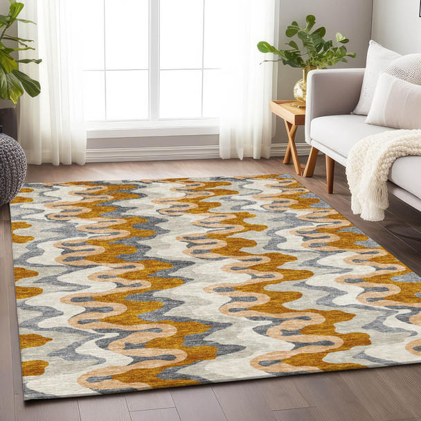 Addison Mayfield AMF750 Terracotta Rug