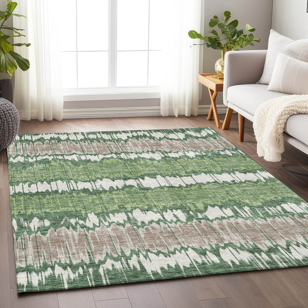 Addison Mayfield AMF755 Green Rug