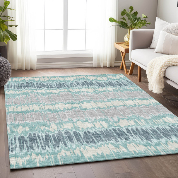 Addison Mayfield AMF755 Teal Rug