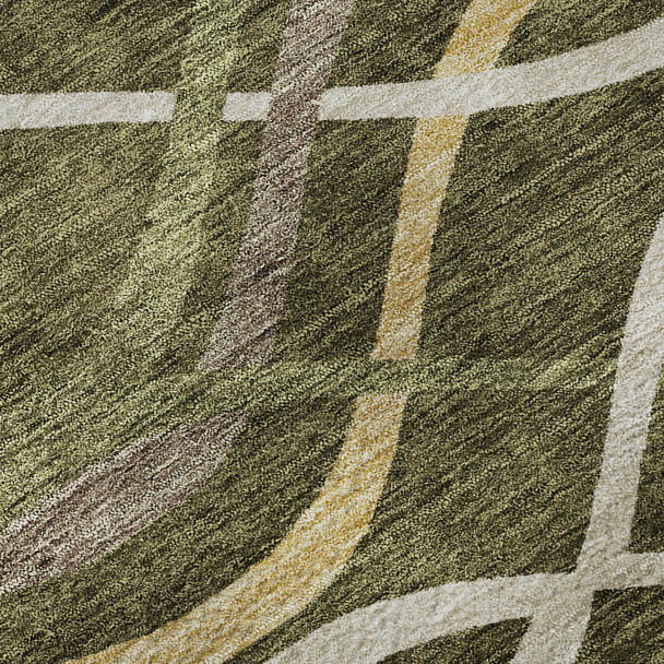 Addison Mayfield AMF757 Olive Rug