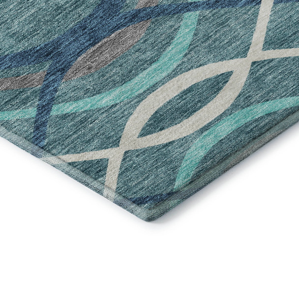 Addison Mayfield AMF757 Teal Rug