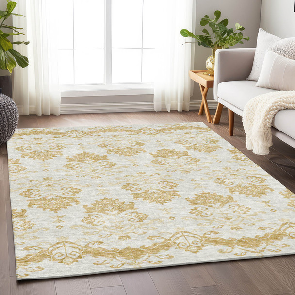 Addison Mayfield AMF759 Gold Rug