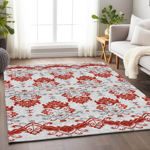 Addison Mayfield AMF759 Red Rug
