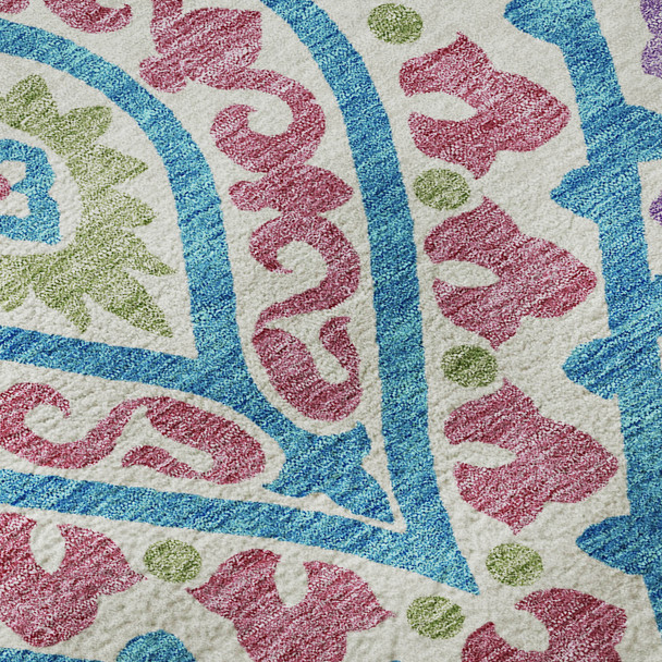 Addison Mayfield AMF761 White Rug