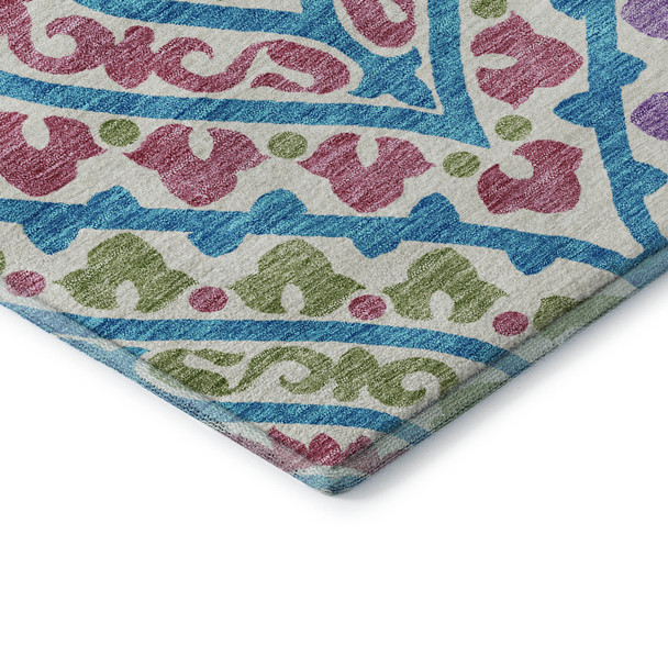 Addison Mayfield AMF761 White Rug