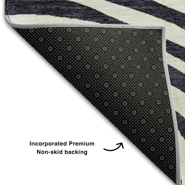 Addison Mayfield AMF765 Black Rug